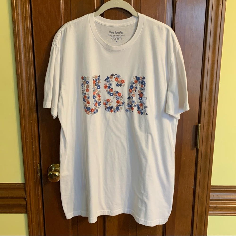 Vera Bradley USA Tee EUC